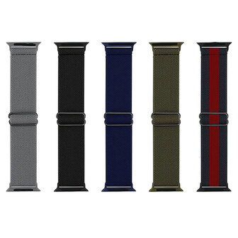 Hoco Fashion WA 04 Watch Bandje - Geschikt voor Watch - 38MM / 40MM / 41MM - Rood