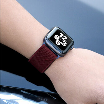Hoco Fashion WA 04 Watch Bandje - Geschikt voor Watch - 38MM / 40MM / 41MM - Rood