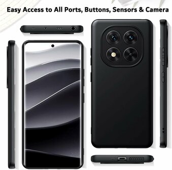 Redmi Note 14 Pro - Back Cover - Zwart