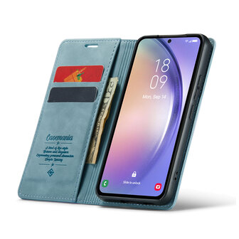 Oppo A98 Aqua Blue - Book Case