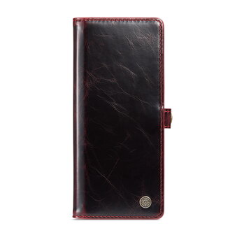 Samsung Z Fold 4 Rustiek Crimson Red - Book Case