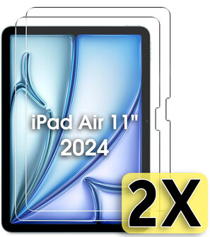 iPad Air 6 (11 inch) - Screenprotector - 2 Stuks