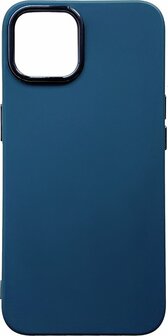 iPhone 14 Plus - Shockproof Back Cover - Donker Blauw
