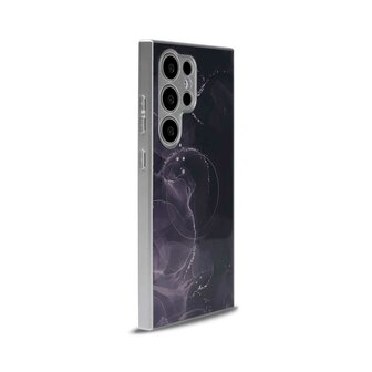 Samsung S24 Ultra Zwart - MagSafe TPU Marmer