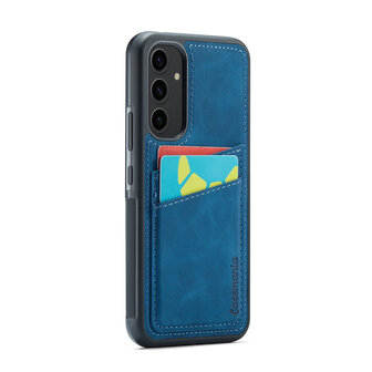 Samsung A54 - Back Cover met Kaarthouder - Navy Blue
