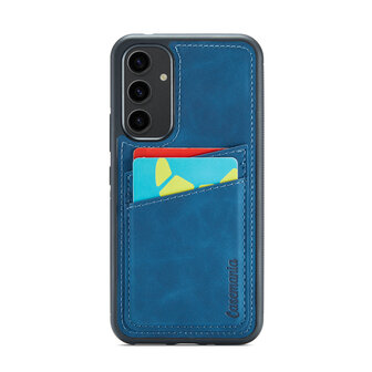 Samsung A54 - Back Cover met Kaarthouder - Navy Blue
