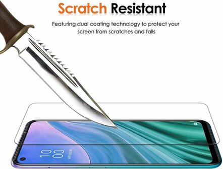 Oppo A54 5G &amp;amp; A74 5G - Screenprotector Glas Gehard Tempered Glass - 2 Stuks