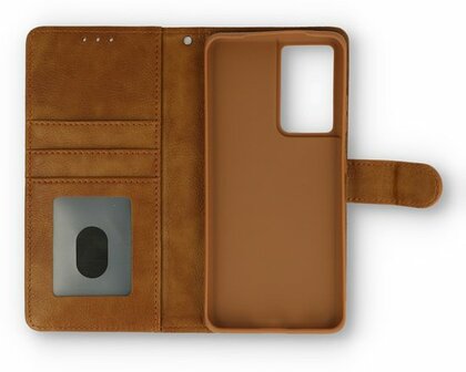 Samsung S22 Ultra Bruin - HQ Book Case