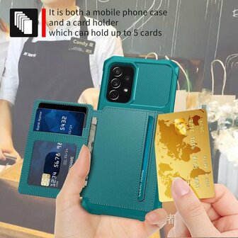 Samsung A52 - Turquoise - RFID Back Cover