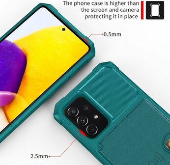 Samsung A52 - Turquoise - RFID Back Cover