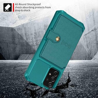 Samsung A52 - Turquoise - RFID Back Cover