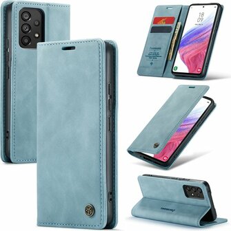 Samsung A33 5G Aqua Blue - Book Case