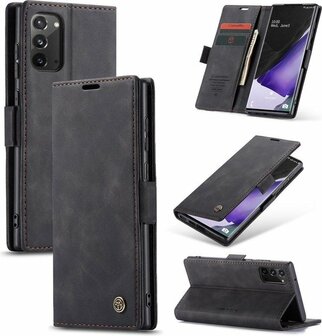 Samsung Note 20 Charcoal Gray - Book Case