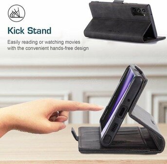 Samsung Note 20 Charcoal Gray - Book Case