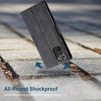 Samsung Note 20 Charcoal Gray - Book Case