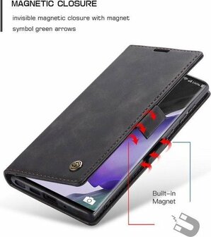 Samsung Note 20 Charcoal Gray - Book Case