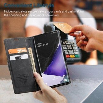 Samsung Note 20 Charcoal Gray - Book Case