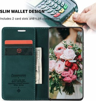 Samsung S21 FE Emerald Green - Book Case