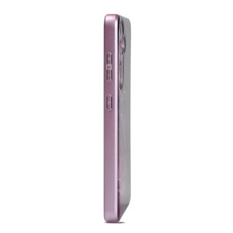Samsung S24 Rood - MagSafe TPU Marmer