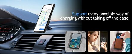 Samsung S25 Ultra - Matte MagSafe Armor - Blauw