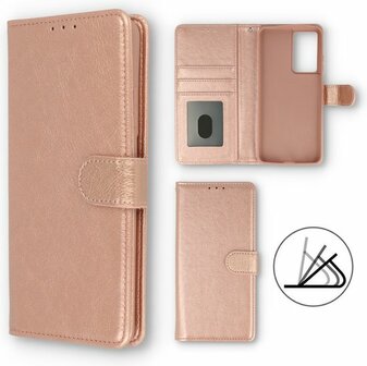 Samsung S22 Plus Ros&eacute;goud - HQ Book Case