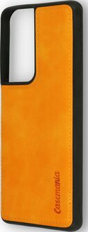 Samsung S21 Ultra Sunset Orange - 2 in 1 Book Case