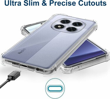 Redmi Note 14 Pro - Anti Shock - Transparant