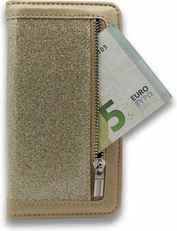 Samsung A71 - Rits Book Case - Goud