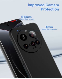 XIaomi 15 Ultra - Back Cover &amp;amp; Glas - Zwart