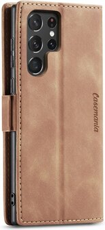 Samsung S23 Ultra Sienna Brown - Book Case