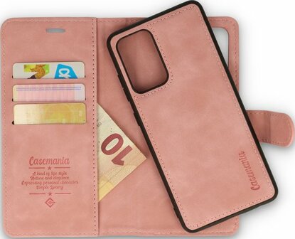Oppo A54S Pale Pink - 2 in 1 Book Case