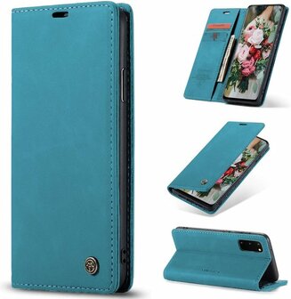 Samsung A72 Sky Blue - Book Case