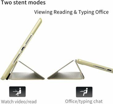 iPad Air 11 - Air 10.9 - Goud - Smart Cover