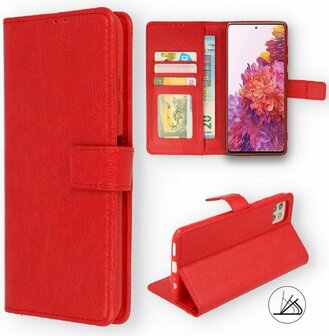 Samsung S21 FE - Book Case - Rood