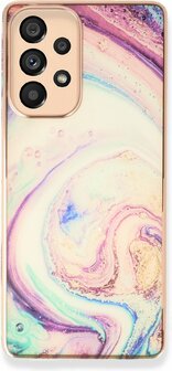 Samsung A33 5G - Marmer Back Cover - Twister