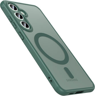 Samsung S24 FE - Groen - Matte Armor - Geschikt voor MagSafe