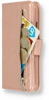 Samsung S20 FE Ros&eacute;goud - HQ Rits Book