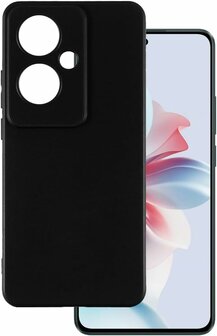 Reno 11F - Back Cover &amp;amp; 2x Glas - Zwart