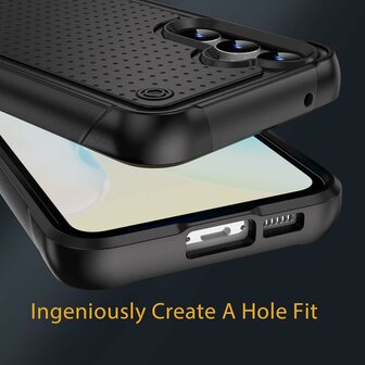 Samsung S25 Plus - Heavy Duty Case - Zwart