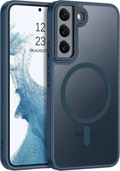 Samsung S22 - Matte MagSafe Armor - Blauw
