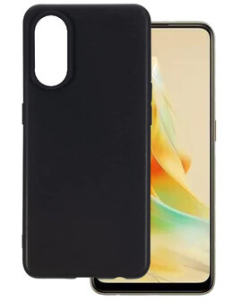 Reno 8T - Back Cover &amp;amp; 2x Glas - Zwart