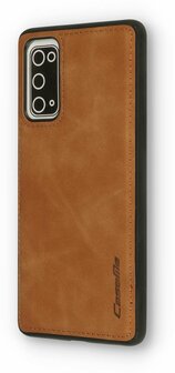 Samsung S20 Sienna Brown - 2 in 1 Book Case