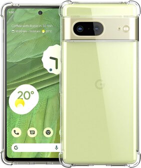 Pixel 7A - Anti Shock &amp;amp; 2x Glas - Transparant