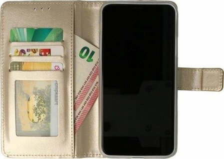 Samsung S21 Plus - Book Case - Goud