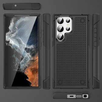 Samsung S25 Ultra - Heavy Duty Case - Zwart