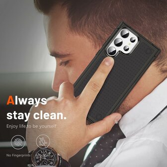 Samsung S25 Ultra - Heavy Duty Case - Zwart
