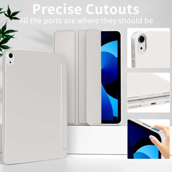 iPad Air 11 - Air 10.9 - Grijs - Smart Cover
