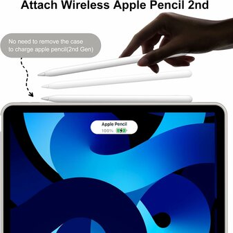 iPad Air 11 - Air 10.9 - Grijs - Smart Cover