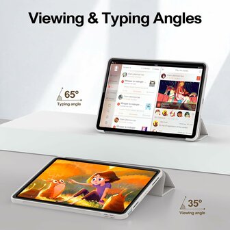 iPad Air 11 - Air 10.9 - Grijs - Smart Cover