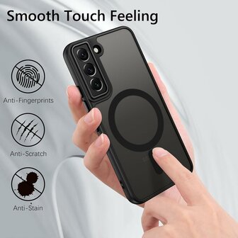 Samsung S22 Plus - Matte MagSafe Armor - Zwart